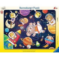 Ravensburger Παζλ Καρτέλα 40 Τεμ. Αστροναύτες 05634 4005556056347