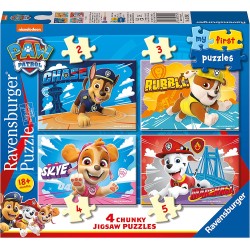 Ravensburger Τα Πρώτα Μου Παζλ 2/3/4/5 Τεμ. Paw Patrol 03154 4005556031542
