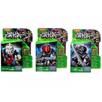 MEGA Φιγούρες Χελωνονιντζάκια Ninja Turtles TMNT Out Of The Shadows - 7 Σχέδια DPW12 / ASST 887961326543