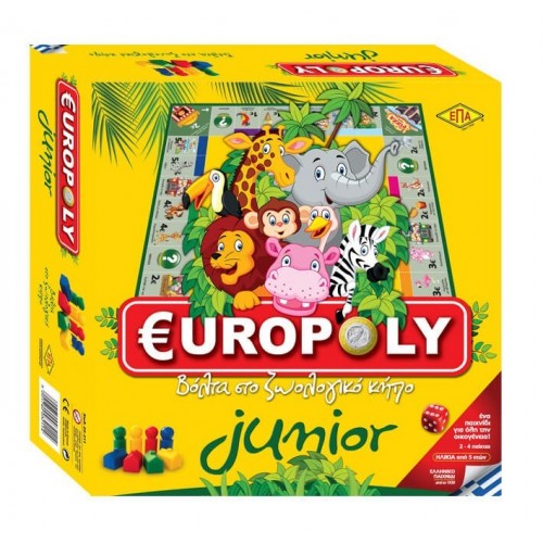 ΕΠΑ Επιτραπέζιο Europoly Junior 03-211 5201740032114