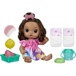 Hasbro Baby Alive Fruity Sips Doll, Lemon, Brown Hair F7357 5010996100481