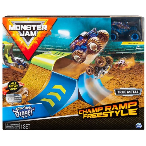 Spin Master Monster Jam - Stunt Playset Πίστα - 1 τμχ 6045029 778988553657
