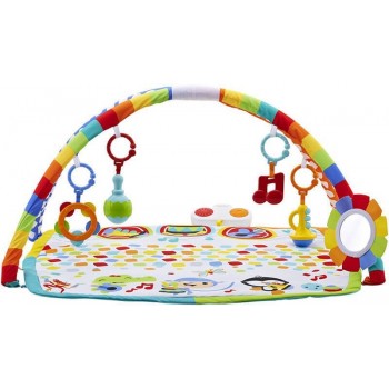 Mattel Πολύχρωμο Γυμναστήριο Με Μουσικά Όργανα DFP69 887961179118