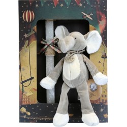 Χειροποίητα Είδη Λαμπάδα Lg Ελέφαντας Οργανικό Βαμβάκι LA23052E 5212023248870