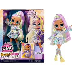 MGA Entertainment LOL Surprise OMG Sunshine Makeover Fashion Doll - Sunrise - UV Colour Chang 589433EUC 035051589433