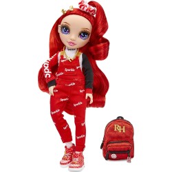 MGA Entertainment Rainbow High Jr. High Red Κούκλα Σειρά 1 - Ruby Anderson 23Cm 579946EUC 035051579953