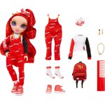 MGA Entertainment Rainbow High 579953Euc Jr. High-Ruby Anderson Anderson-9-Inch 23Cm Red Fash 579946EUC 035051579953