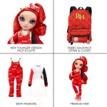 MGA Entertainment Rainbow High 579953Euc Jr. High-Ruby Anderson Anderson-9-Inch 23Cm Red Fash 579946EUC 035051579953