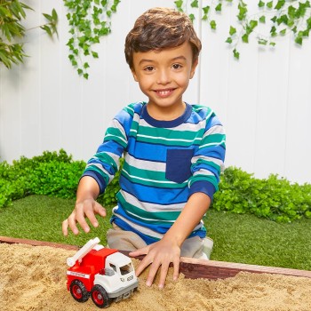 Little Tikes Dirt Diggers Mini - Fire Truck - Tough Emergency Toy With Real 659423EUC 050743659423