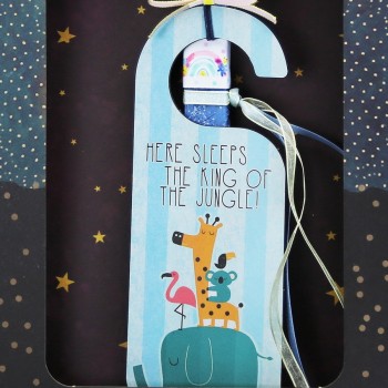 Χειροποίητα Είδη Easter Candle Door hanger cute - Jungle LA23015F 5212023246524