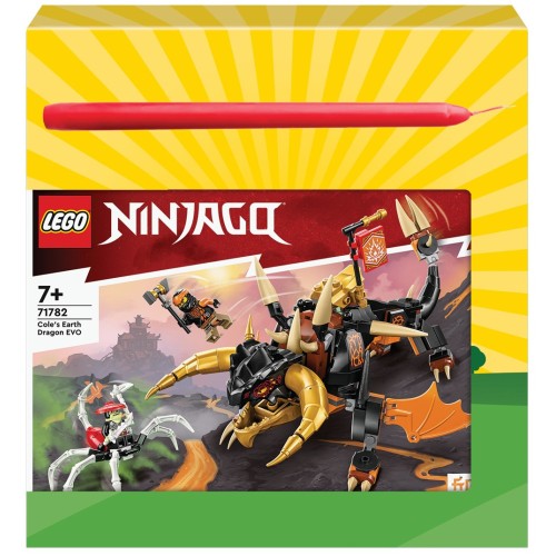 LEGO Λαμπάδα Ninjago Evo Δράκος Της Γης Του Κόουλ 71782 