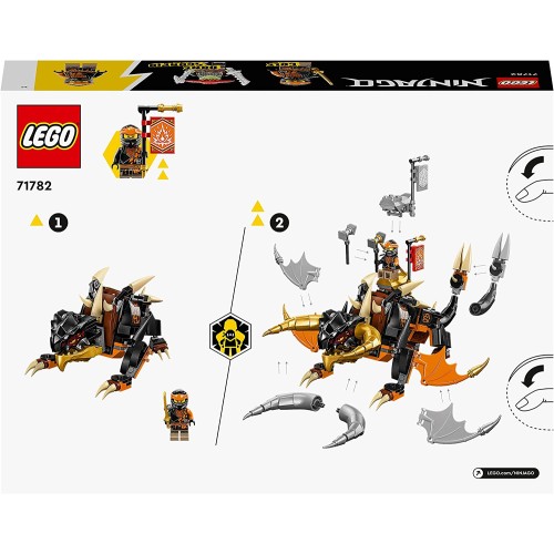 LEGO Easter Candle Ninjago Coles Earth Dragon EVO 71782 