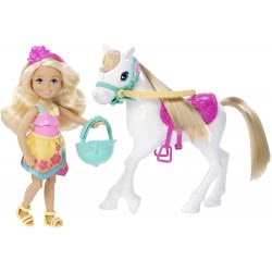 Mattel Barbie Τσελσι Και Πονυ DLY34 887961272093