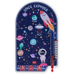 Legami flipper, portable game, 17.7x29 cm, space theme, PBG0004 8053610784503