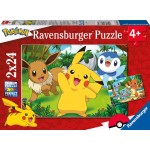 Ravensburger Παζλ 2X24 Τεμ. Pokemon 05668 4005556056682