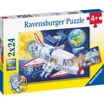 Ravensburger 2X24 Pcs Puzzle Space 05665 4005556056651