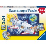 Ravensburger 2X24 Pcs Puzzle Space 05665 4005556056651