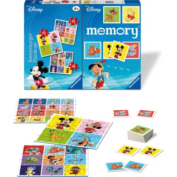 Ravensburger Memory + 3 Puzzles Disney 20985 4005556209859