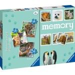 Ravensburger Memory + 3 Παζλ Ζωάκια 20984 4005556209842