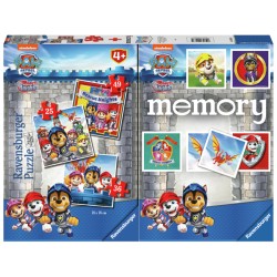 Ravensburger Memory + 3 Παζλ Paw Patrol 20983 4005556209835
