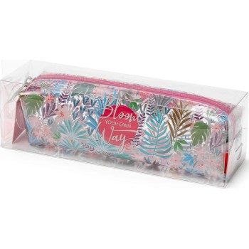 Legami Κασετίνα Βαρελάκι με 1 θήκη - Flora PC0021 8052461962375