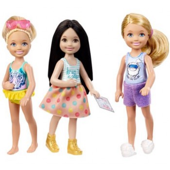 Mattel Barbie Τσέλσι Και Φίλες - 6 Σχεδια DGX40 / ASST 887961204384