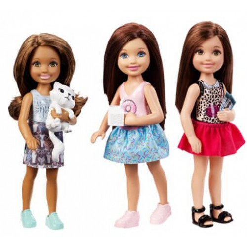 Mattel Barbie Τσέλσι Και Φίλες - 6 Σχεδια DGX40 / ASST 887961204384