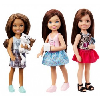 Mattel Barbie Τσέλσι Και Φίλες - 6 Σχεδια DGX40 / ASST 887961204384