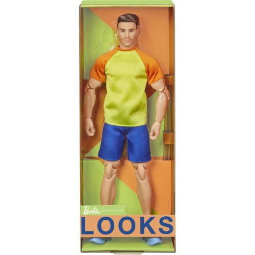Mattel Barbie Ken Looks- Yellow Shirt HJW85 194735097333