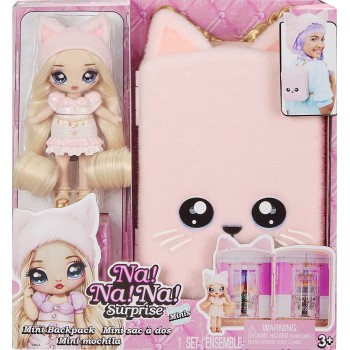 MGA Entertainment Na! Na! Na! Surprise Mini Backpack Amelie Laurent Σειρά 2 - Fuzzy 590392EUC 035051590392