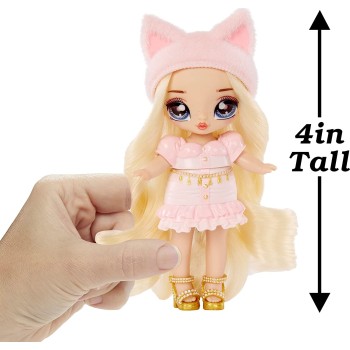 MGA Entertainment Na! Na! Na! Surprise Mini Backpack With Amelie Laurent Fashion Doll - Fuzzy 590392EUC 035051590392