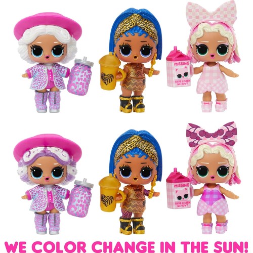 MGA Entertainment L.O.L. Surprise Sunshine Μεταμόρφωση Κούκλα με 8 Εκπλήξεις  035051589396