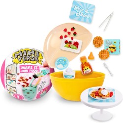 MGA Entertainment Miniverse Make It Mini Food Diner Series 1 Minis, Blind Packaging, Diy, Resin Play, Collectors 591412EUC 03505