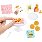 MGA Entertainment Miniverse Make It Mini Food Diner Series 1 Minis, Blind Packaging, Diy, Resin Play, Collectors 591412EUC 03505