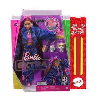 Mattel Easter Candle Barbie Extra - Blue Leopard Track Suit HHN09 