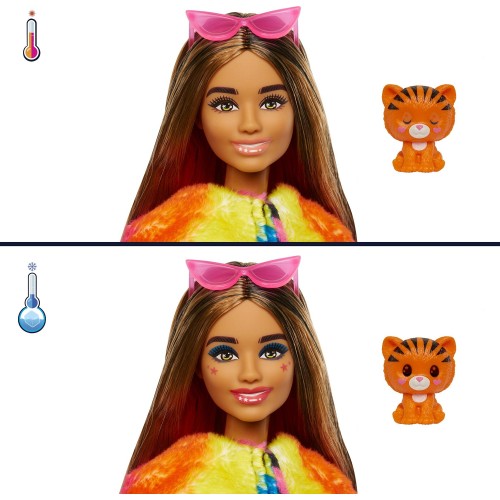 Mattel Λαμπάδα Barbie Cutie Reveal - Τιγράκι HKP99 