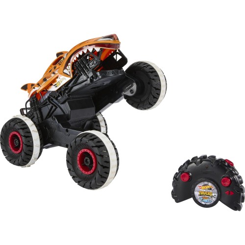 Mattel Λαμπάδα Hot Wheels r/c Monster Trucks Tiger Shark 1 15 HGV87 
