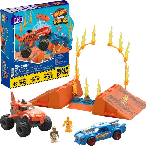 MEGA N Crash Tiger Shark Chomp Course HKF88 