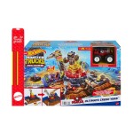 Mattel Λαμπάδα Hot Wheels Monster Trucks Arena Smashers Bone Shaker Ultimate Crush Yard Απόλυτο Σετ Συγκρούσεων HNB96 