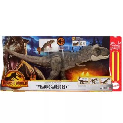 Mattel Jurassic World NEW T-Rx That Is Hitting And Devouring HDY55 