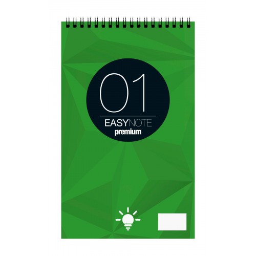 A&G PAPER Τετράδιο Σπιράλ Ριγέ 50Φ Easy Note 1 19782 5203296197828