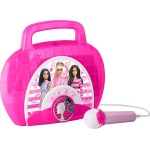 eKids Barbie Sing Along Karaoke Karaoke Boombox Για Παιδιά Με Μικρόφωνο, Ενσωματωμένη Μουσική BE-115 092298955858