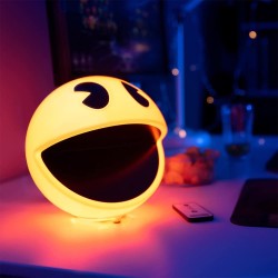 The Source Pac-Man 3D Desk Lamp USB Powered With Remote Control 89068 5056327914280