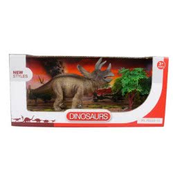 Toys-shop Choice Benteng Dinosaurs Τρικεράτοψ Με Δένδρο Σετ JZ042252 5202015422524