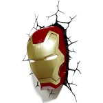 The Source Marvel Iron Man Mask 3D Wall Light Παιδικό Φωτιστικό 49465 816733840604