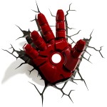The Source Marvel Iron Man Hand 3D Nightlight Red Φωτιστικό Παιδικό 75195 816733840598