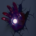 The Source Marvel Iron Man Hand 3D Nightlight Red Φωτιστικό Παιδικό 75195 816733840598