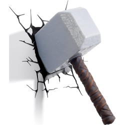The Source Marvel Thor Hammer 3D LED Light 49464 816733002170