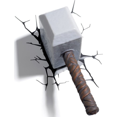 The Source Marvel Thor Hammer 3D LED Light 49464 816733002170