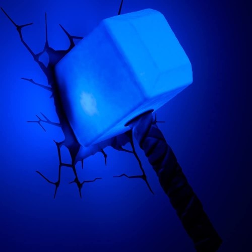 The Source Marvel Thor Hammer 3D LED Light Φωτιστικό  49464 816733002170